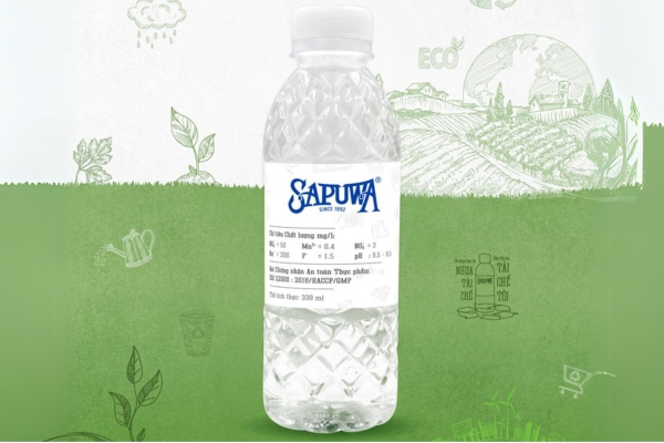 What is SAPUWA recycled bottles?