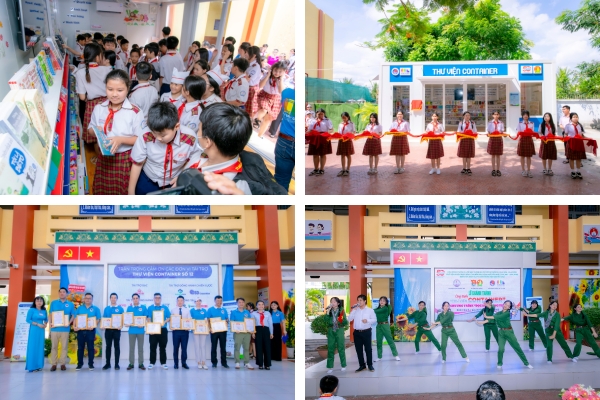 SAPUWA đồng hành tài trợ công trình "Thư viện Container" tại huyện Bình Chánh