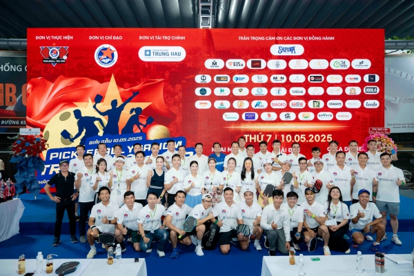 SAPUWA Đồng Hành Cùng Giải Pickleball YBA HCM 2025 - Trung Hậu Cup: Kết Nối Giá Trị Nhân Bản Qua Thể Thao