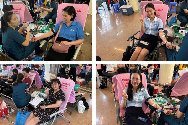 SAPUWA hưởng ứng ngày hội hiến máu tình nguyện năm 2025