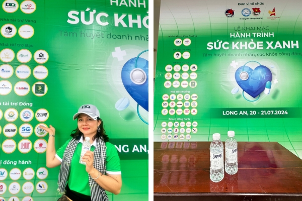 SAPUWA đồng hành cùng Hành trình sức khoẻ xanh