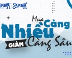 MUA CÀNG NHIỀU, GIẢM CÀNG SÂU