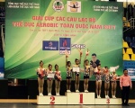 SAPUWA ĐỒNG HÀNH CÙNG GIẢI THỂ DỤC AEROBIC CÚP CÁC CLB TOÀN QUỐC NĂM 2017