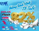 FLASH SALE GIẢM ĐẾN 82% MỪNG SINH NHẬT SAPUWA 28 TUỔI