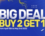 BIG DEAL FOR BIG HOLIDAY – BUY 2 GET 1