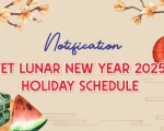 SAPUWA announces the holiday schedule for Lunar New Year 2025