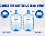 Notice: change of design of 18.9 liter smart bottle cap SAPUWA