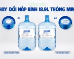 Thông báo: thay đổi thiết kế nắp bình 18.9 lít thông minh SAPUWA