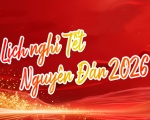 SAPUWA THÔNG BÁO LỊCH NGHỈ TẾT NGUYÊN ĐÁN BÍNH NGỌ 2026