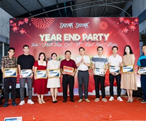 Year End Party Sapuwa 2025 – Dấu ấn bùng nổ khép lại một năm rực rỡ, mở ra hành trình phát triển bền vững