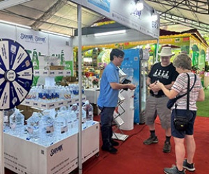 SAPUWA Participates in the 2025 Food Industry Promotion Week in Ho Chi Minh City: Affirming Its Position as a Leading Purified Water Brand