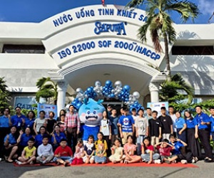  Rộn Ràng Chương Trình Tham Quan Công ty SAPUWA Dành Cho Con Em Cán Bộ Công Nhân Viên