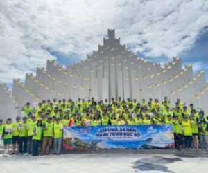 TEAM BUILDING SAPUWA 34 NĂM – HÀNH TRÌNH RỰC RỠ, CÙNG NHAU VIẾT TIẾP NHỮNG KỶ NIỆM