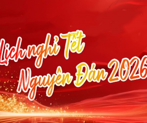 SAPUWA THÔNG BÁO LỊCH NGHỈ TẾT NGUYÊN ĐÁN BÍNH NGỌ 2026