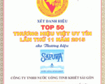  SAPUWA với thành tích nỗi bật trong tháng đầu năm 2015