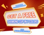 GIVE A DIAMOND CUP AND WISH YOU ENJOY JOY ALL YEAR