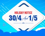 HOLIDAY NOTICE: APRIL 30TH AND MAY 1ST
