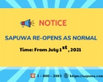 SAPUWA re-opens as normal