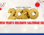 LUNAR NEW YEAR’S HOLIDAYS CALENDAR 2020 NOTICE